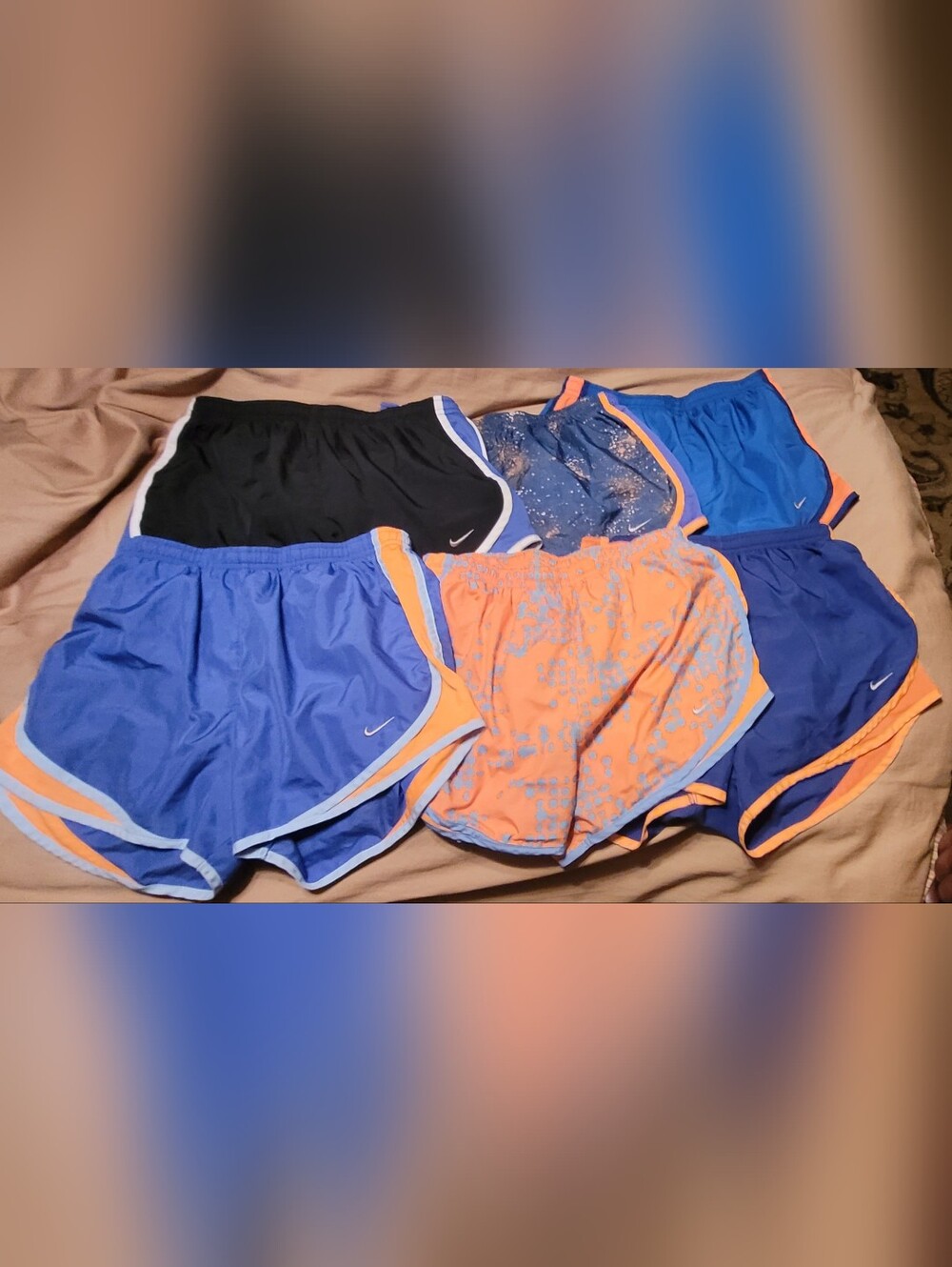 Bundle 6 Pairs Nike Dri-Fit Shorts Small
